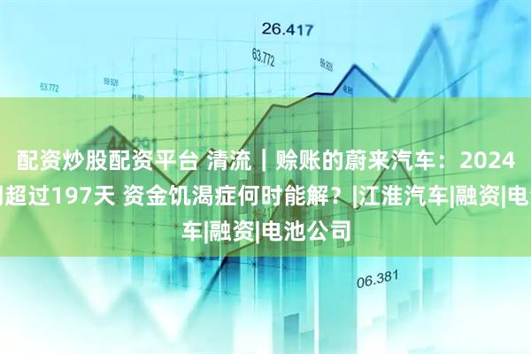 配资炒股配资平台 清流｜赊账的蔚来汽车：2024年账期超过197天 资金饥渴症何时能解？|江淮汽车|融资|电池公司
